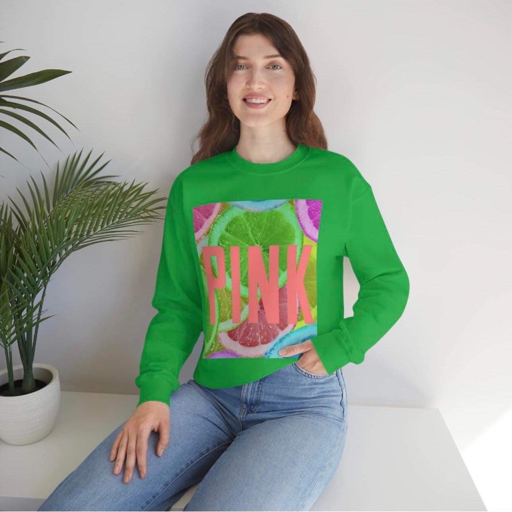 VS, Love pink, Victoria secret sweater green